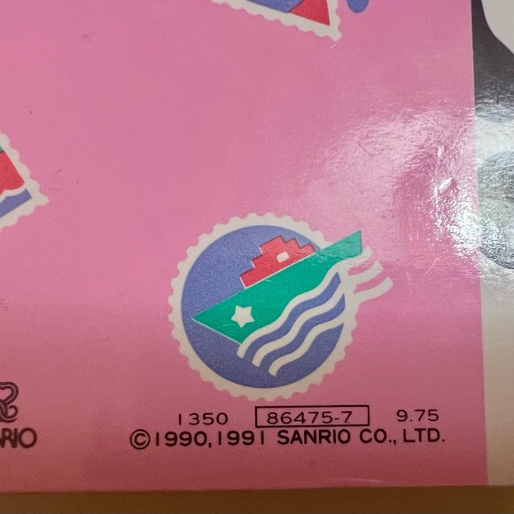 RARE 1990 Sanrio Spotty Dotty locking diary/notebook with original lock and key - Picture 4 of 9